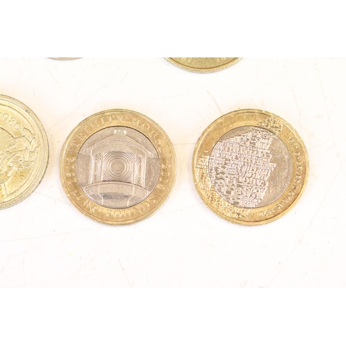 6 - A large collection of British circulated £2 coins to include Robert Stephenson, William Shakespeare ... 