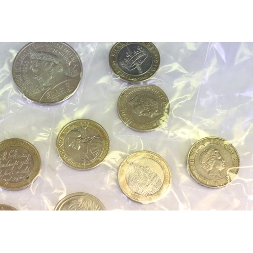 6 - A large collection of British circulated £2 coins to include Robert Stephenson, William Shakespeare ... 