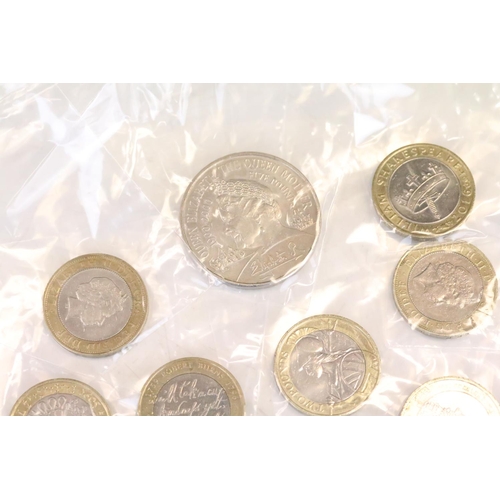 6 - A large collection of British circulated £2 coins to include Robert Stephenson, William Shakespeare ... 