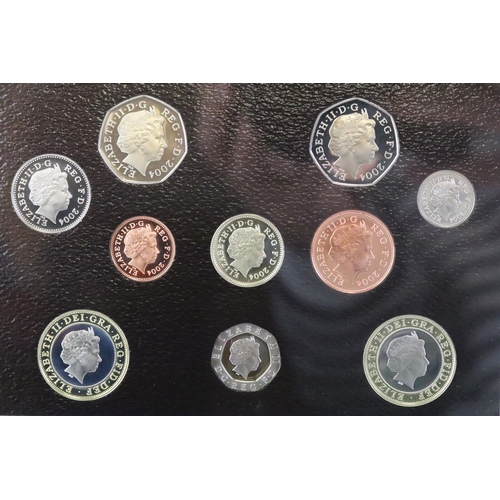 51 - A collection of seven Royal Mint uncirculated proof year sets to include 1997, 1999, 1998, 1996, 199... 