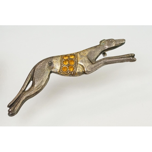 147 - Collection of 19th Century and later jewellery to include a Victorian elephant brooch, vintage silve... 