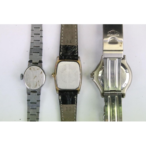 401 - A large collection of vintage and contemporary ladies mechanical and quartz wristwatches to include ... 