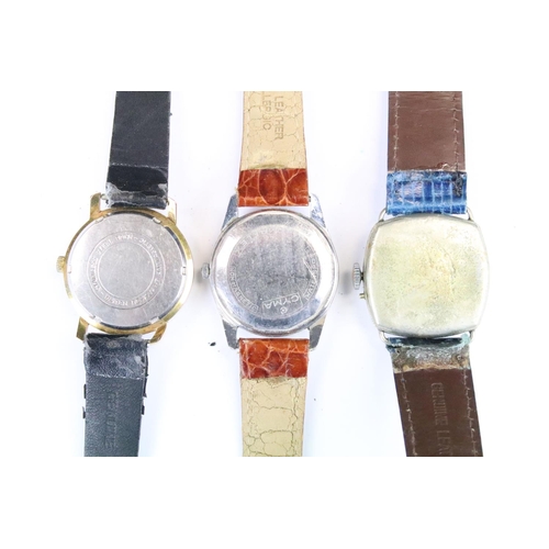 404 - A collection of thirteen mechanical wristwatches to include Esprit, Accurist, Buler, Cyma, Majek, Li... 