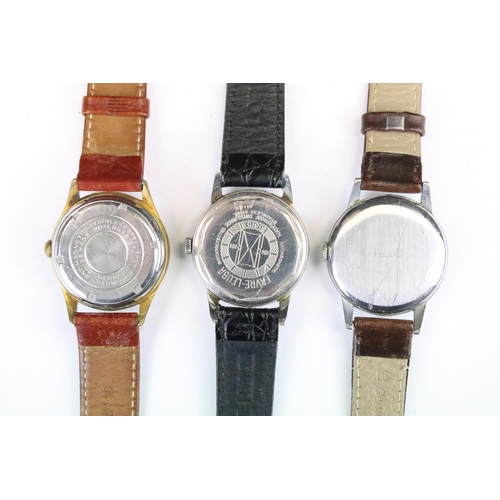 406 - A collection of twelve mechanical wristwatches to include Ingersoll, Bakobe, Winegartons, Verity, Le... 