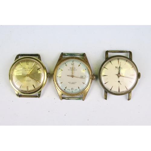 413 - A collection of twenty mainly mechanical vintage wristwatches to include Medana, Ingersoll, Hefik, S... 