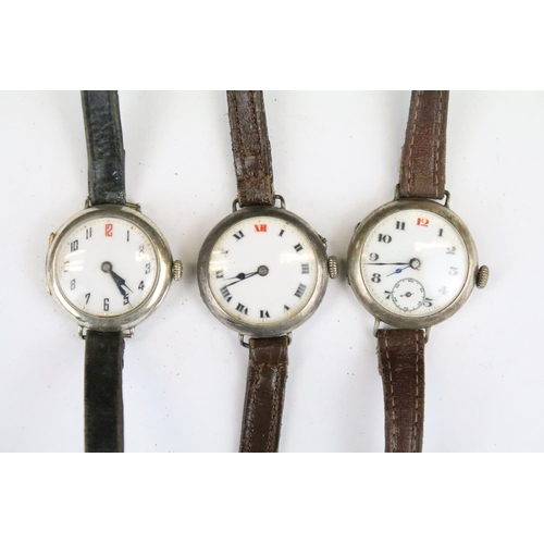 415 - A collection of twenty mainly mechanical vintage wristwatches to include Verander, Timex, Kelton, Jo... 