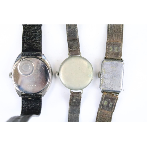 415 - A collection of twenty mainly mechanical vintage wristwatches to include Verander, Timex, Kelton, Jo... 