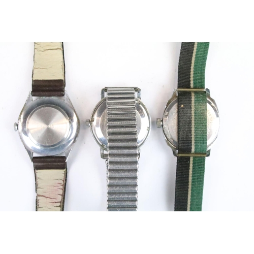 416 - A collection of twenty mainly mechanical vintage wristwatches to include Chas Hart, Smiths, Valex, O... 