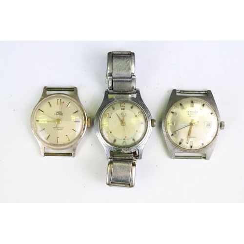 416 - A collection of twenty mainly mechanical vintage wristwatches to include Chas Hart, Smiths, Valex, O... 