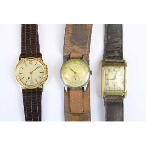 417 - A collection of twenty mechanical and quartz vintage wristwatches to include Romano, Casio, Buler, T... 