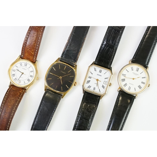 438 - A collection of eighteen mechanical and quartz wristwatches to include Casio, Timex, Citizen, Lorus,... 