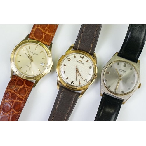 439 - A collection of twelve mechanical wristwatches to include Services, Certina, Talis, Kered, Rubens, M... 