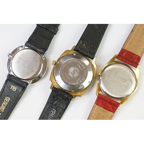 439 - A collection of twelve mechanical wristwatches to include Services, Certina, Talis, Kered, Rubens, M... 