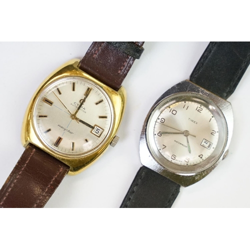 440 - A collection of thirteen mechanical wristwatches to include Miramar, Cyma, Avia, Timex, Limit, Oris,... 