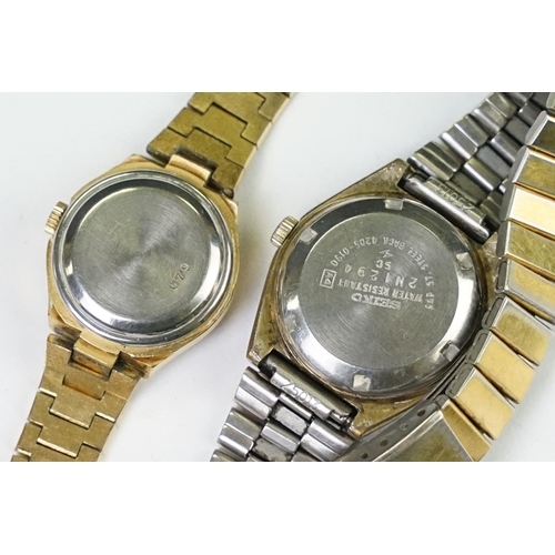 441 - A collection of over twenty ladies mechanical and quartz wristwatches to include Liga, Seiko, Rotary... 