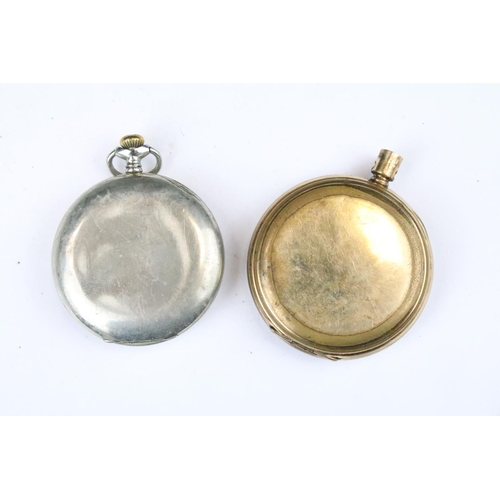 449 - A collection of five vintage pocket watches to include Smiths and Goldsmiths & Silversmiths Co. toge... 