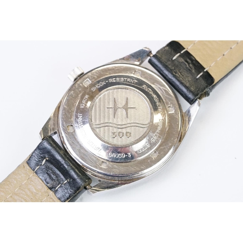 473 - A Hamilton Estoril automatic wristwatch, 10ATM water resistant, date function to 6 o'clock, No.64059... 