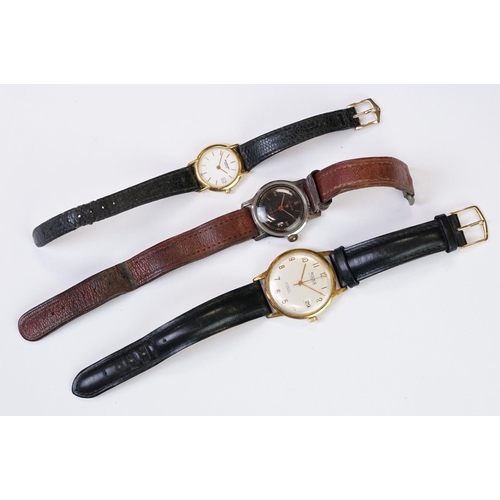 493 - A group of three wristwatches to include Rone, Raymond Weil and a vintage Invicta example.