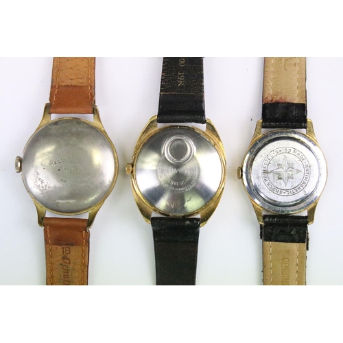 430 - A collection of twelve mainly mechanical wristwatches to include Timex, Verity, Q&Q, Erntine, Fleet,... 