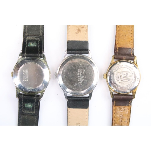 430 - A collection of twelve mainly mechanical wristwatches to include Timex, Verity, Q&Q, Erntine, Fleet,... 