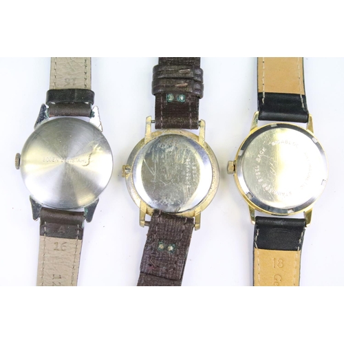 430 - A collection of twelve mainly mechanical wristwatches to include Timex, Verity, Q&Q, Erntine, Fleet,... 