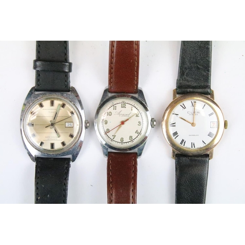 431 - A collection of fourteen mechanical wristwatches to include Corvette, Vetta, Doxa, Certina, Cauny, T... 