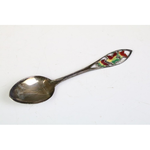 575 - Group of five silver spoons to include a 18th Century spoon (hallmarked London 1761), two Irish silv... 