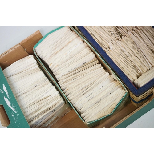 328 - Quantity of assorted used world stamps in Atlas stamp approvals stamp books. Most dating from the se... 