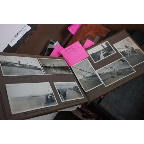 330 - Collection of black and white photographs spanning the early 20th Century to the 1960's. The photogr... 