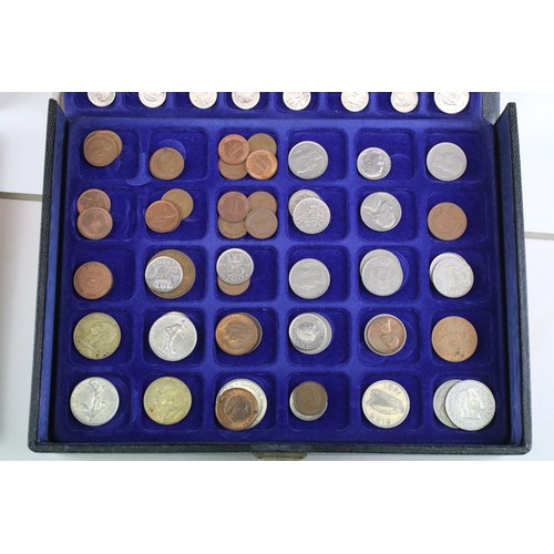 245 - A large collection of British Royal mint uncirculated coin sets to include £1, 50p and £2 examples t... 