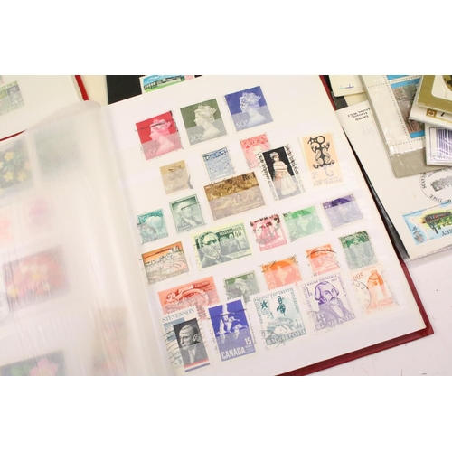 329 - Collection of stamps to include some early 20th Century european examples as well as used late 20th ... 