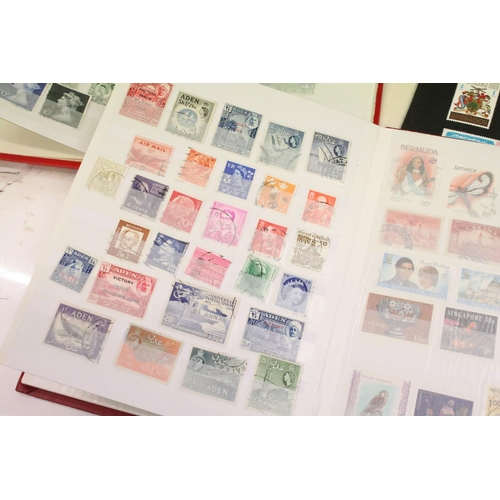 329 - Collection of stamps to include some early 20th Century european examples as well as used late 20th ... 