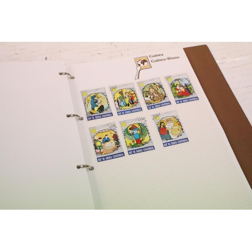 332 - Four albums of assorted late 20th Century first day covers, together with an album of stamps includi... 