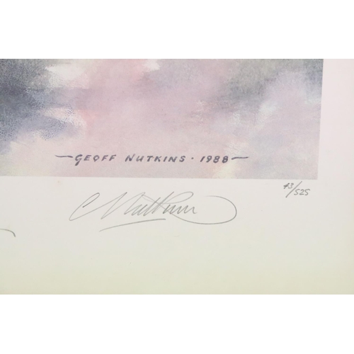 480 - Geoff Nutkins (b.1951), Battle of Britain - Missing, signed limited edition print numbered 43/525, s... 