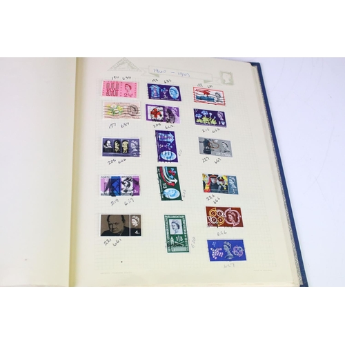 311 - A small collection of mixed stamps together with a selection of coins and cigarette cards.