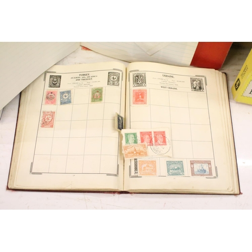 334 - Collection of stamps to include early 20th Century and Victorian colonial stamps, early 20th Century... 