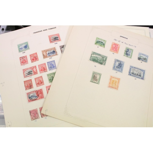 349 - A collection of British, Commonwealth and world stamps within albums together with loose examples to... 