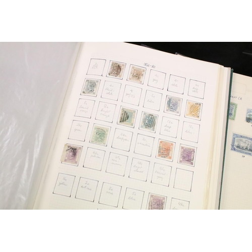 349 - A collection of British, Commonwealth and world stamps within albums together with loose examples to... 