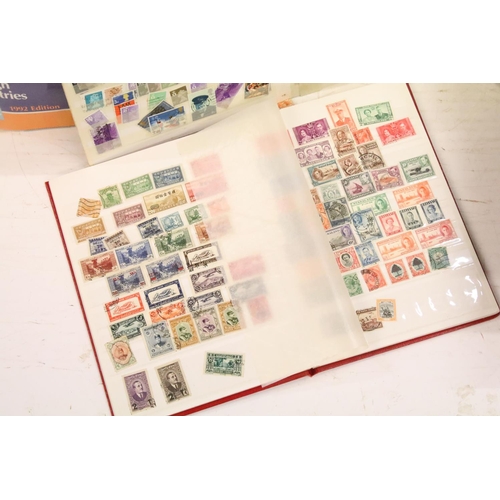 356 - Collection of stamps to include some albums including Victorian (penny red and lilac), and later sta... 