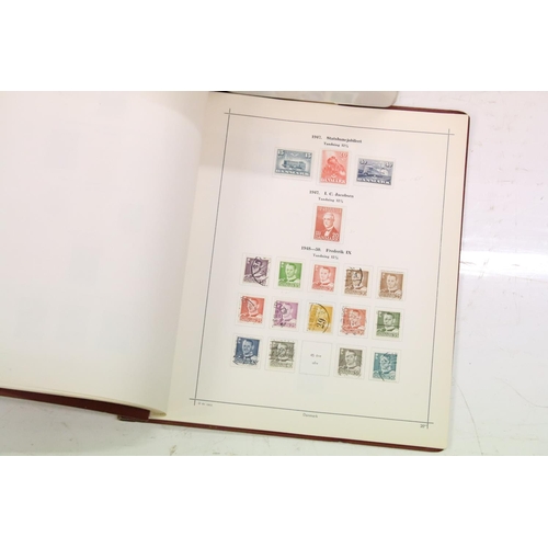 356 - Collection of stamps to include some albums including Victorian (penny red and lilac), and later sta... 