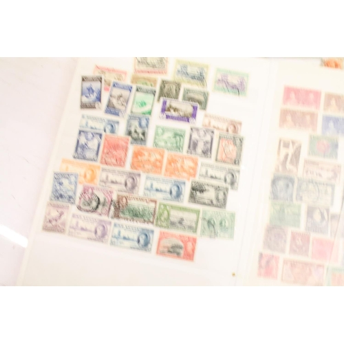 356 - Collection of stamps to include some albums including Victorian (penny red and lilac), and later sta... 