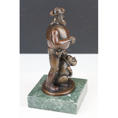 16 - Robert Harrop ' The Beano Dandy Collection ' Bronze Desperate Dan, ltd edn no. 5/20, no. BDBR02, wit... 