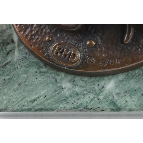 16 - Robert Harrop ' The Beano Dandy Collection ' Bronze Desperate Dan, ltd edn no. 5/20, no. BDBR02, wit... 