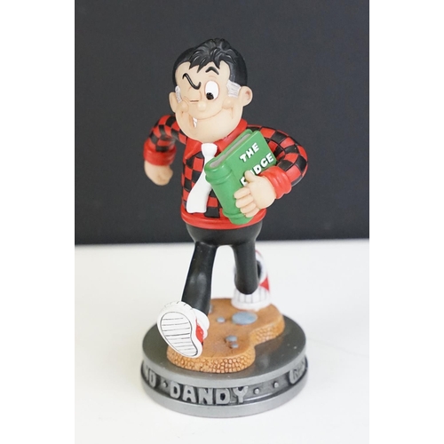 31 - Nine boxed Robert Harrop 'The Beano Dandy Collection' figures to include 2 x CBD24LE Chiefy the Bean... 