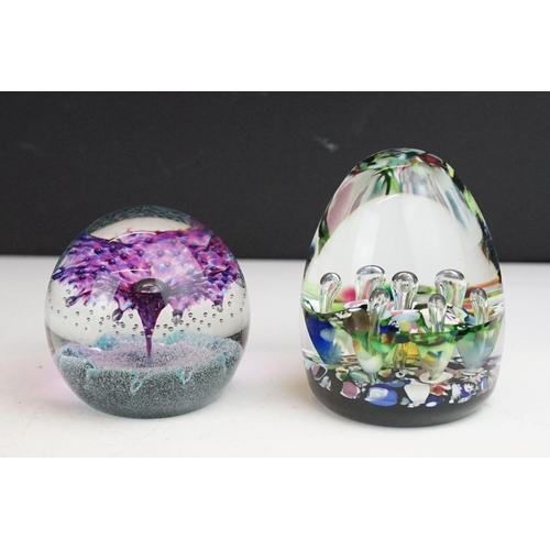 39 - Collection of 14 Caithness glass paperweights to include Mariner, Creatures Great And Small, Wildflo... 