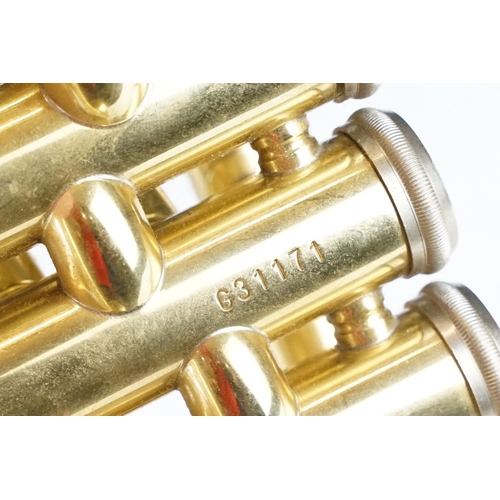 358 - Jupiter JCR-520m brass cornet, with Jupiter 9E mouthpiece