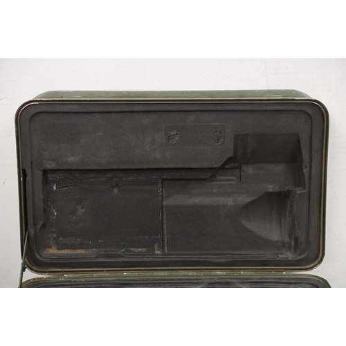 371 - A military fitted storage case.