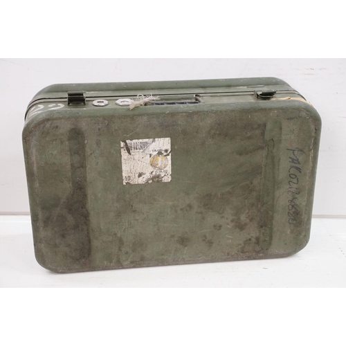 371 - A military fitted storage case.