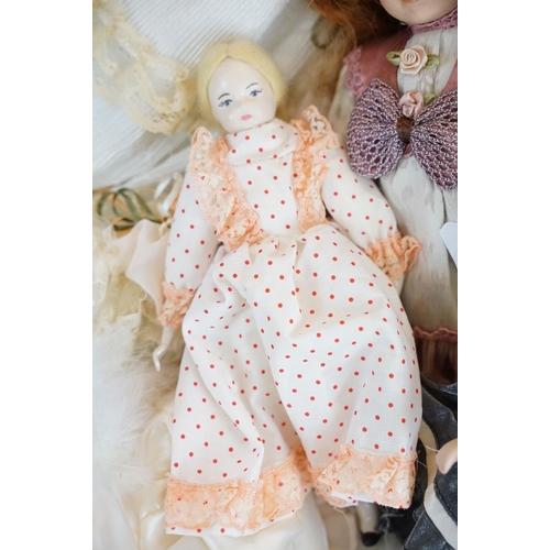 404 - Collection of dolls, to include Alberon - Wendy, 43cm high