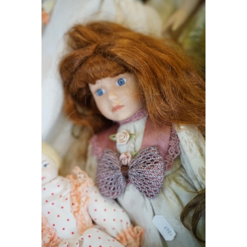 404 - Collection of dolls, to include Alberon - Wendy, 43cm high